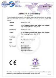 PA10 CE Certificate