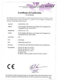ProID 10E CE Certificate