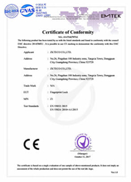 Z1 CE Certificate