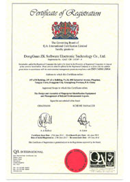 ISO14000 Certificate