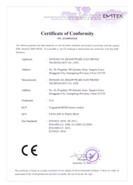 FW20 CE Certificate